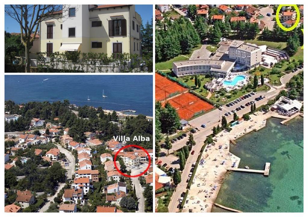 Apartments Villa Alba Пореч Екстериор снимка